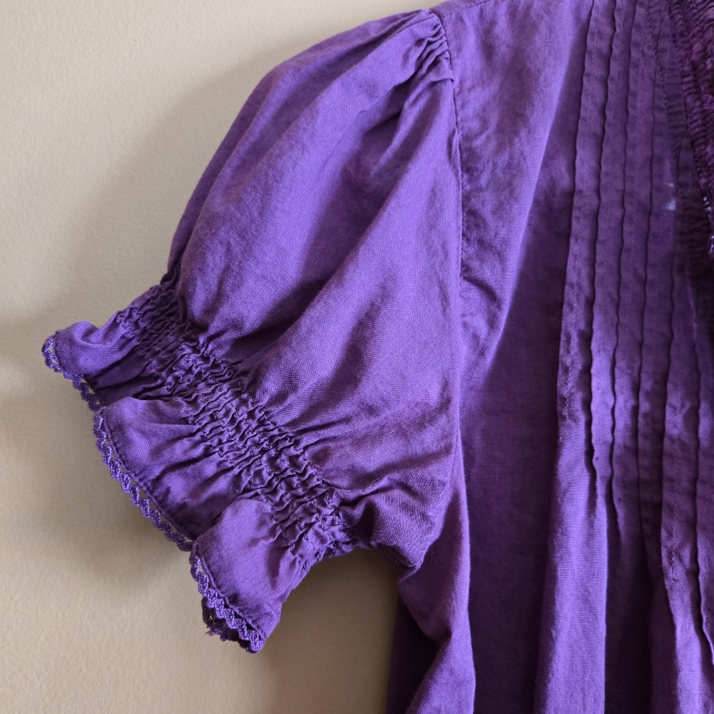 Converse One Star Ruffled Top, PTP=17" - Picture 4 of 5